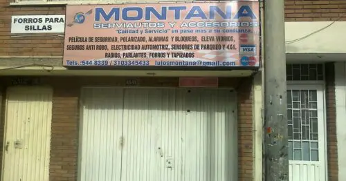 MONTANA SERVIAUTOS Y ACCESORIOS MONTANA SERVIAUTOS Y ACCESORIOS